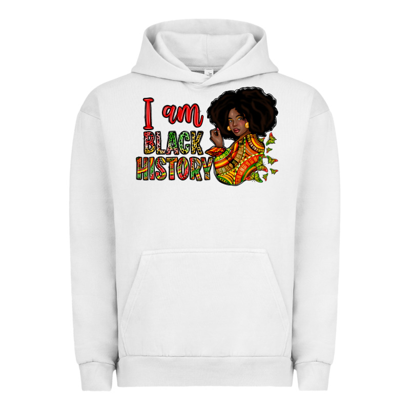 I Am Black History Urban Hoodie by Zillion Design Studio | Teevron