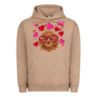 Pigment Burro valentine's day toy poodle Urban Hoodie - RanaPortraitStore