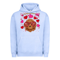 Pigment Grape Ice valentine's day toy poodle Urban Hoodie - RanaPortraitStore