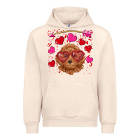 Sandshell valentine's day toy poodle Urban Hoodie - RanaPortraitStore