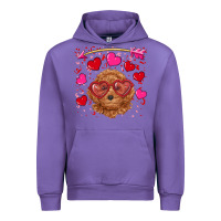 Tulip valentine's day toy poodle Urban Hoodie - RanaPortraitStore