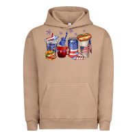 Pigment Burro 4th of july coffee cups Urban Hoodie - texasbilliewilder