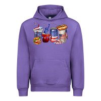 Tulip 4th of july coffee cups Urban Hoodie - texasbilliewilder