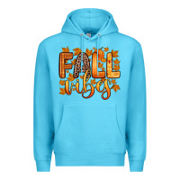 Ocean Blue fall vibes Premium Hoodie - Zillion Design Studio