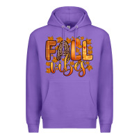 Purple fall vibes Premium Hoodie - Zillion Design Studio