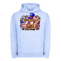 Pigment Grape Ice 4th of july cow Urban Hoodie - texasbilliewilder