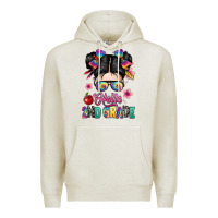 Oatmeal Heather hello second grade kid Premium Hoodie - texasbilliewilder