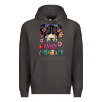 Smoke hello second grade kid Premium Hoodie - texasbilliewilder