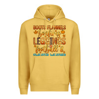 Antique Gold boots flannels bonfires leggins football Premium Hoodie - Zillion Design Studio