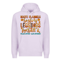 Lilac boots flannels bonfires leggins football Premium Hoodie - Zillion Design Studio