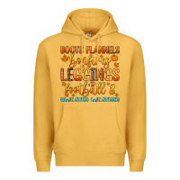 Mustard boots flannels bonfires leggins football Premium Hoodie - Zillion Design Studio