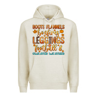 Boots Flannels Bonfires Leggins Football Premium Hoodie | Teevron