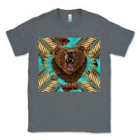 Charcoal Heather bear native american  tumbler Classic Tee - BarkalooDesign
