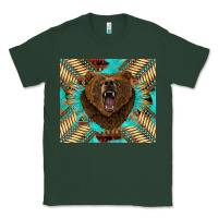 Sports Green bear native american  tumbler Classic Tee - BarkalooDesign