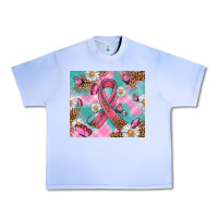 Grape Ice Breast Cancer Ribbon Stethoscope Urban Heavy Tee - Artiststas