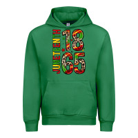Emerald 1865 juneteenth Urban Hoodie - Zillion Design Studio