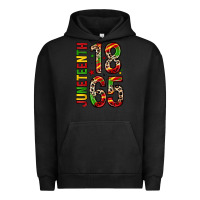 Pigment Black 1865 juneteenth Urban Hoodie - Zillion Design Studio