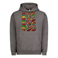 Pigment Tornado 1865 juneteenth Urban Hoodie - Zillion Design Studio