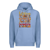 Colony Blue bonfires flannels s'mores campfires and pumpkins Premium Hoodie - Zillion Design Studio