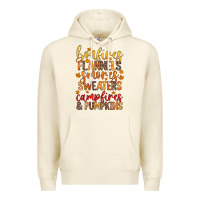 Sandshell bonfires flannels s'mores campfires and pumpkins Premium Hoodie - Zillion Design Studio
