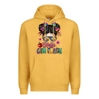 Mustard hello sixth grade kid Premium Hoodie - texasbilliewilder