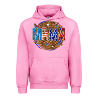 Fuchsia Pink 4th of july mama Urban Hoodie - texasbilliewilder