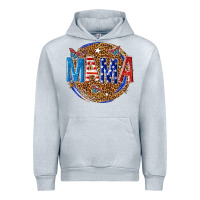 Heather Grey 4th of july mama Urban Hoodie - texasbilliewilder