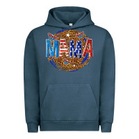 Pigment Midnight Navy 4th of july mama Urban Hoodie - texasbilliewilder