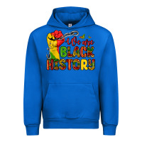 Cobalt we are black history Urban Hoodie - Zillion Design Studio