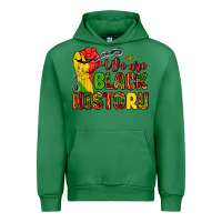 Emerald we are black history Urban Hoodie - Zillion Design Studio