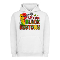 Pigment Lunar Rock we are black history Urban Hoodie - Zillion Design Studio