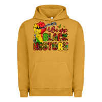 Pigment Peanut Butter we are black history Urban Hoodie - Zillion Design Studio