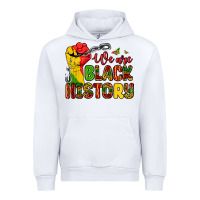 White we are black history Urban Hoodie - Zillion Design Studio