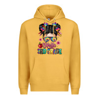 Mustard hello third grade kid Premium Hoodie - texasbilliewilder