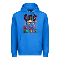 True Royal hello third grade kid Premium Hoodie - texasbilliewilder