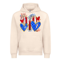 Sandshell 4th of july hearts Urban Hoodie - texasbilliewilder