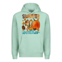 Bonfires Flannels S'mores Campfires And Pumpkins Premium Hoodie | Teevron