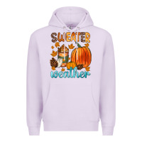 Lilac bonfires flannels s'mores campfires and pumpkins Premium Hoodie - Zillion Design Studio