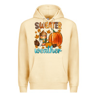 Pina Colada bonfires flannels s'mores campfires and pumpkins Premium Hoodie - Zillion Design Studio