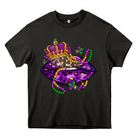 Asphalt mardi gras lips Heavy Core Tee - LillyAllenDesigns