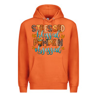 Carrot stressed blessed pumpkin obsessed Premium Hoodie - Zillion Design Studio