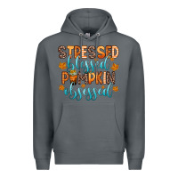 Rock stressed blessed pumpkin obsessed Premium Hoodie - Zillion Design Studio