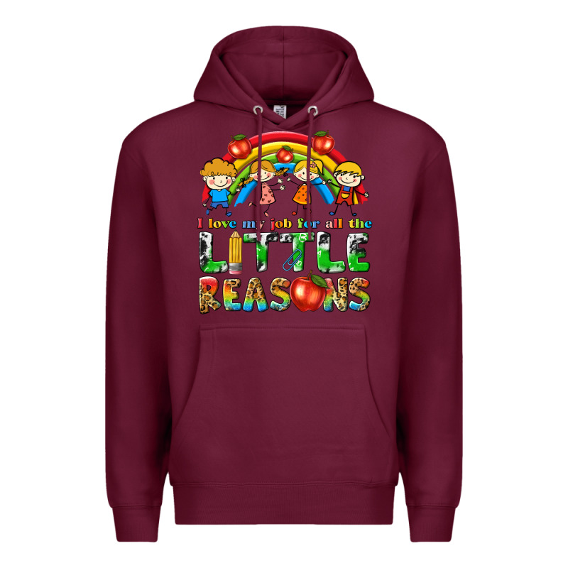 I Love My Job For All The Little Reasons Premium Hoodie by texasbilliewilder | Teevron