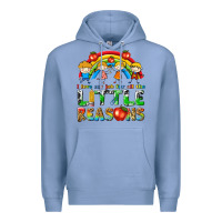 Colony Blue i love my job for all the little reasons Premium Hoodie - texasbilliewilder