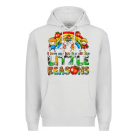 Dove Grey i love my job for all the little reasons Premium Hoodie - texasbilliewilder