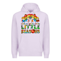 Lilac i love my job for all the little reasons Premium Hoodie - texasbilliewilder