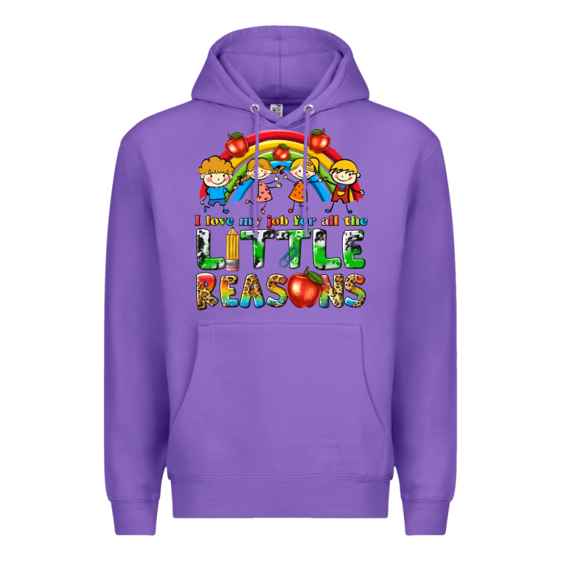 I Love My Job For All The Little Reasons Premium Hoodie by texasbilliewilder | Teevron