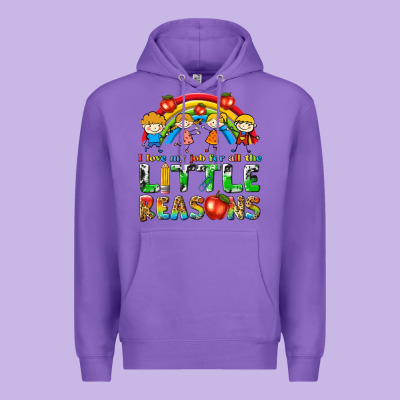 I Love My Job For All The Little Reasons Premium Hoodie Designed By Texasbilliewilder