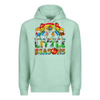 Seafoam i love my job for all the little reasons Premium Hoodie - texasbilliewilder