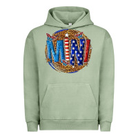 Pigment Oil Green mini Urban Hoodie - texasbilliewilder